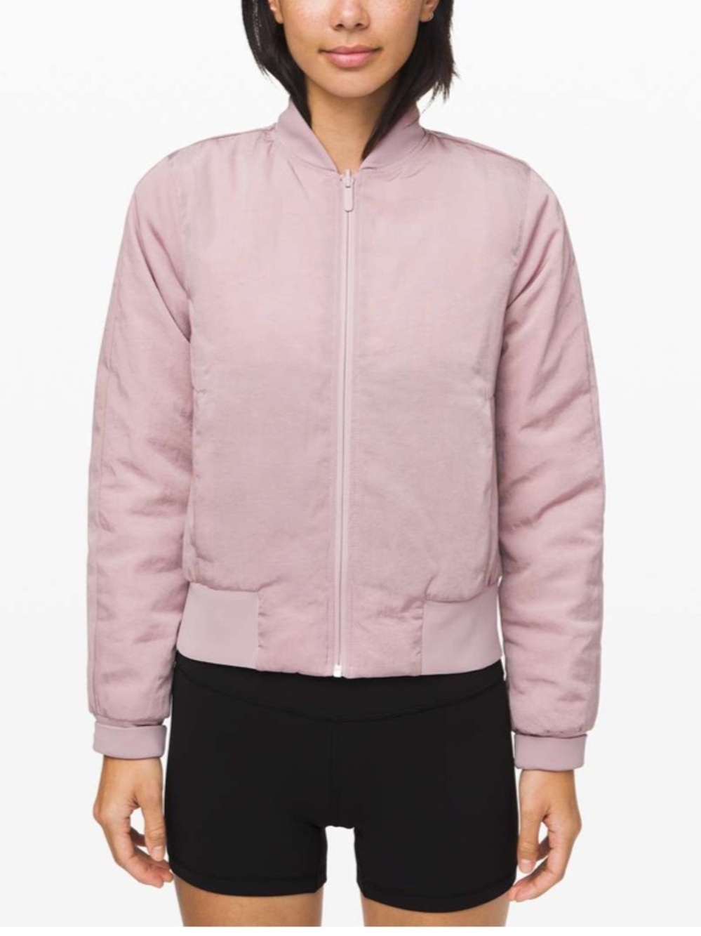 Lululemon Non-Stop quilted Bomber *Reversible smoky blush 38916
